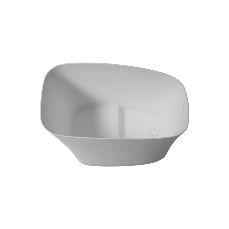 solid surface soaking bathtub