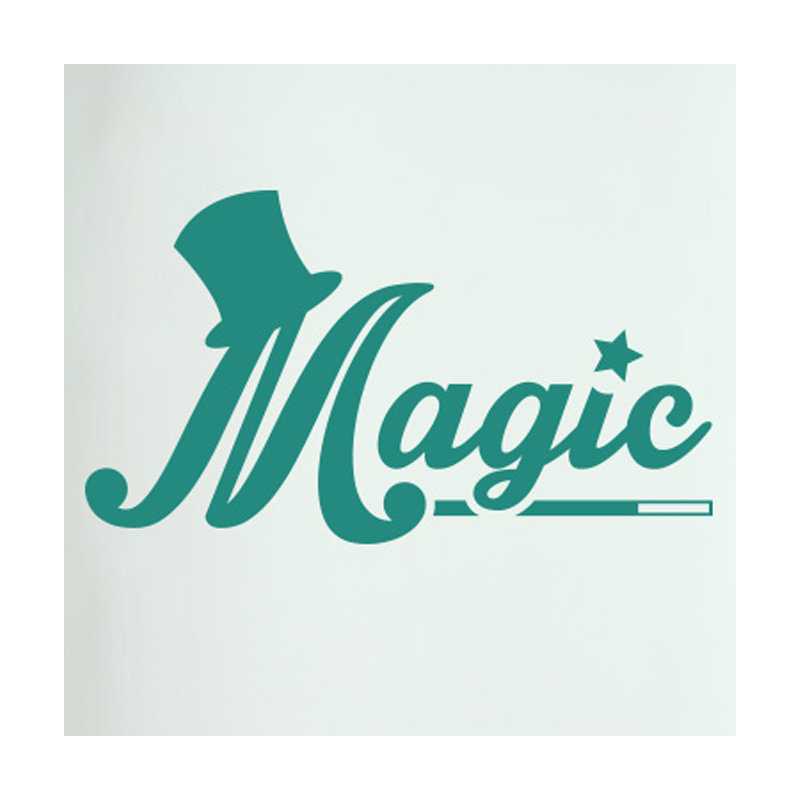 Wall Decal, Aqua Green