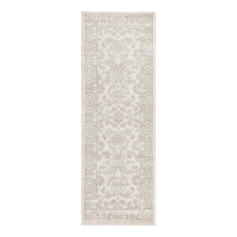 Floral Area Rug, Runner 61cm x 185.4cm
