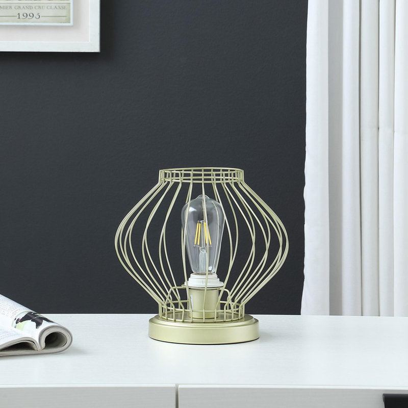 Lampe de table en métal 9,5 po