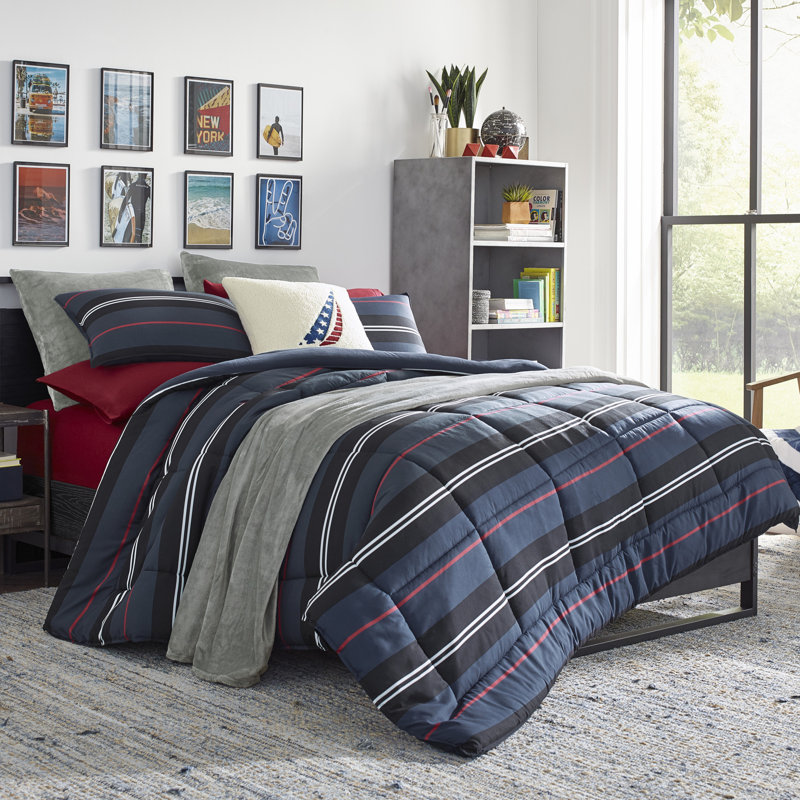 Ensemble d'édredon Nautica Talmage, Édredon double/grand et 2 taies décoratives
