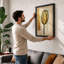 Elegant Tulip Botanical - Framed Print-1846360850-1846360853