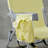 Yellow Aluminum Frame Beach Chair, Portable Camping Folding Chair with Adjustable Reclining Backrest
