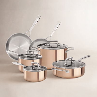 KitchenAid® Tri-Ply Stainless 10-Piece Set