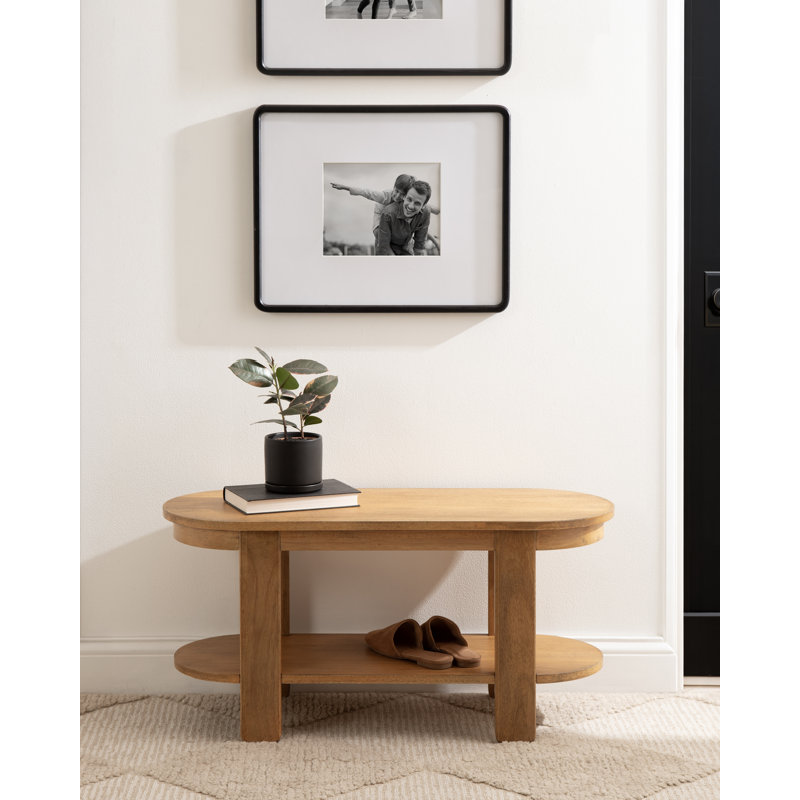 Banc en bois à plusieurs niveaux Aamnah Modern Capsule pour entrée