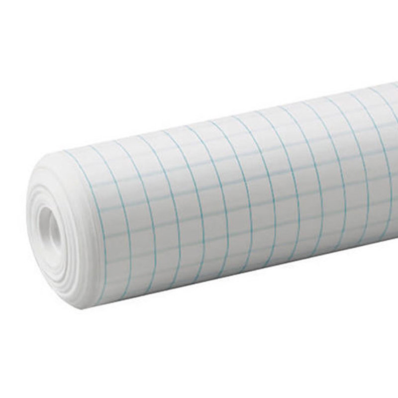 Rouleau de papier quadrillé