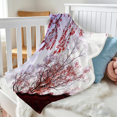 Yellow Ultra Soft Flannel Fleece Throw Blanket,The Single-Sided Print