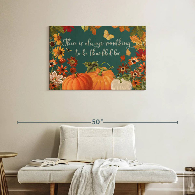Tergel Fall Garden Quote VI Teal