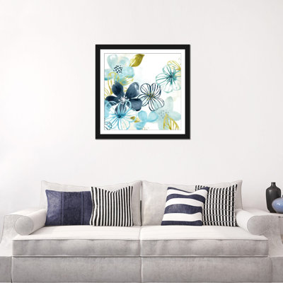 «Aqua Flora I», reproduction sur toile