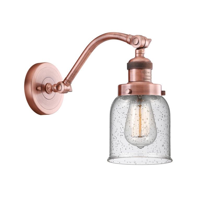 Zoie Armed Sconce, Antique Copper