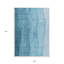 Tapis intérieur / extérieur bleu sarcelle lavable et turquoise 9 pi x 12 pi HomeRoots