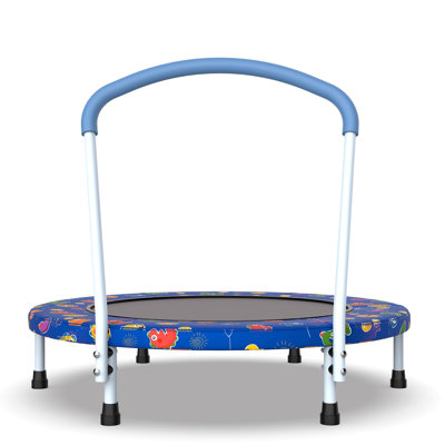 Mini trampoline d'intérieur pour enfants de 36 à 36 ans avec poignée amusante pour les enfants
