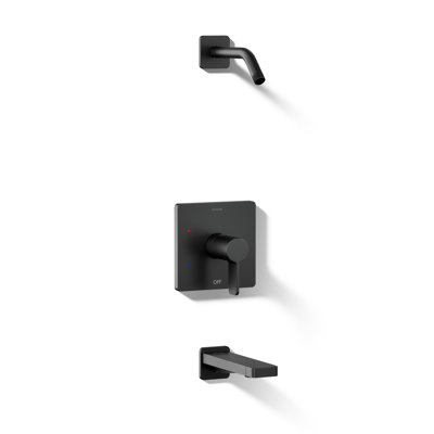 Parallel Bath and Shower Trim Set
