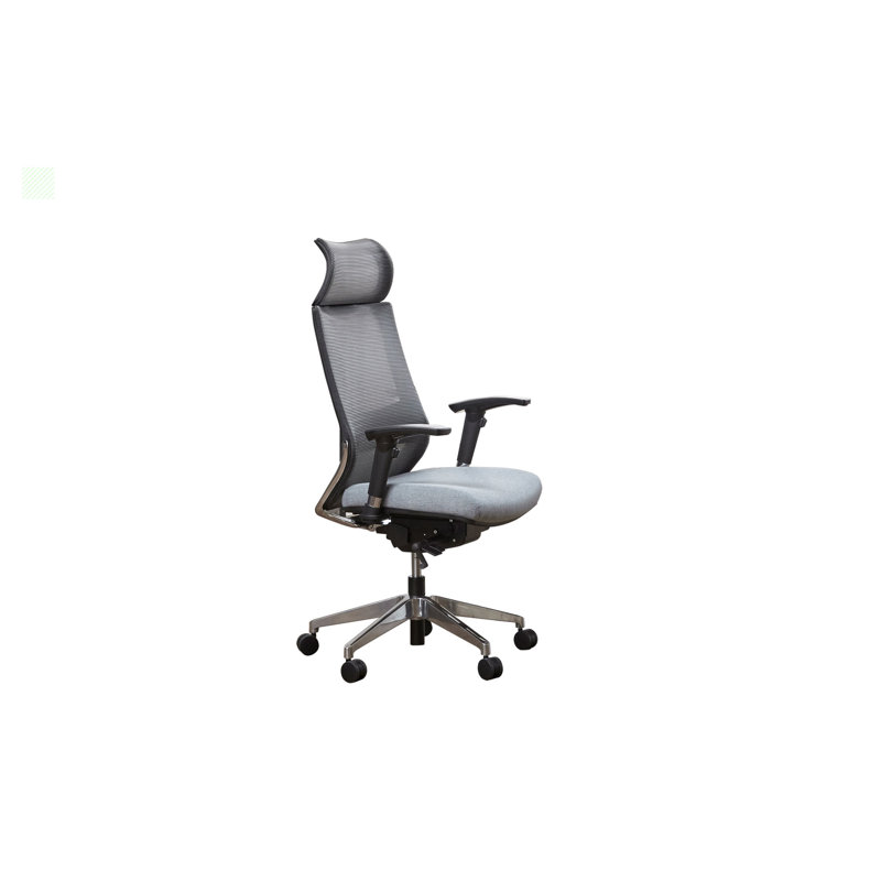 Chaise de bureau réglable à haut dossier avec support lombaire