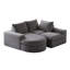 Canapé modulaire en chenille 2 pièces-1399632244
