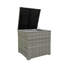 Ensemble de canapé modulaire d'extérieur 4 pièces avec boîte de rangement-277222311
