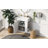21.6" Floating Bathroom Vanity with Ceramic Basin, Right Side Storage, Small Bathrooms