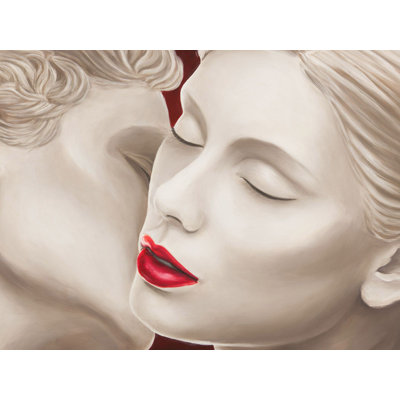 Eternal Lovers by Eleanor Setti - Wrapped Canvas Print