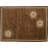 Vintage One-of-a-Kind Rectangle 8'3" x 11' 1940s Rectangle Wool Area Rug in Beige and Brown