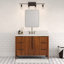 Sequoia 48 In. Single Sink Whitebrook Quartz Countertop Bath Vanity in Mango Wood-892218552