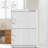 46L Heated Towel Warmer Cabinet for Spa Salon White/Black-117339744