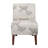 Cashaun Upholstered Butterfly Fabric Slipper Chair with Wood Legs