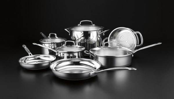 Cuisinart 11 Piece Stainless Steel Cookware Set