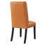 Chaise en cuir Modway Baron-115606549