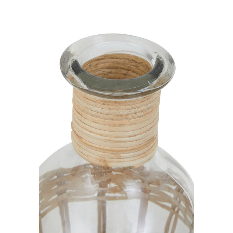 Amariani Glass Table Vase, 47.50cm H x 17cm W x 17cm D