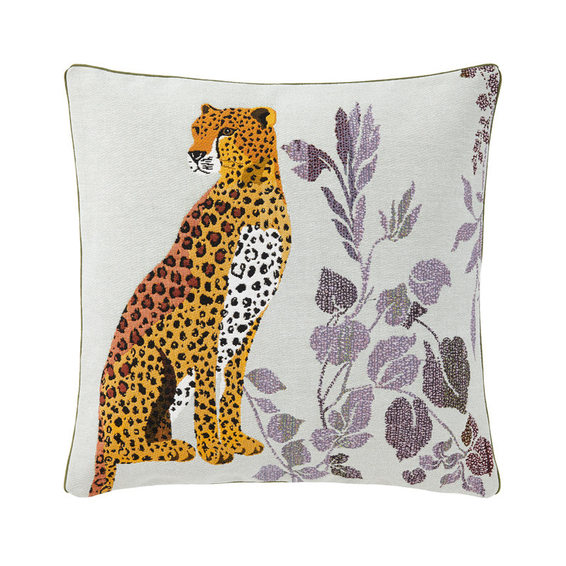 OPHELIA Square Pillow Cover & Insert, White
