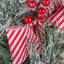 Couronne de joyeux Noël 24 po avec flocons de neige
