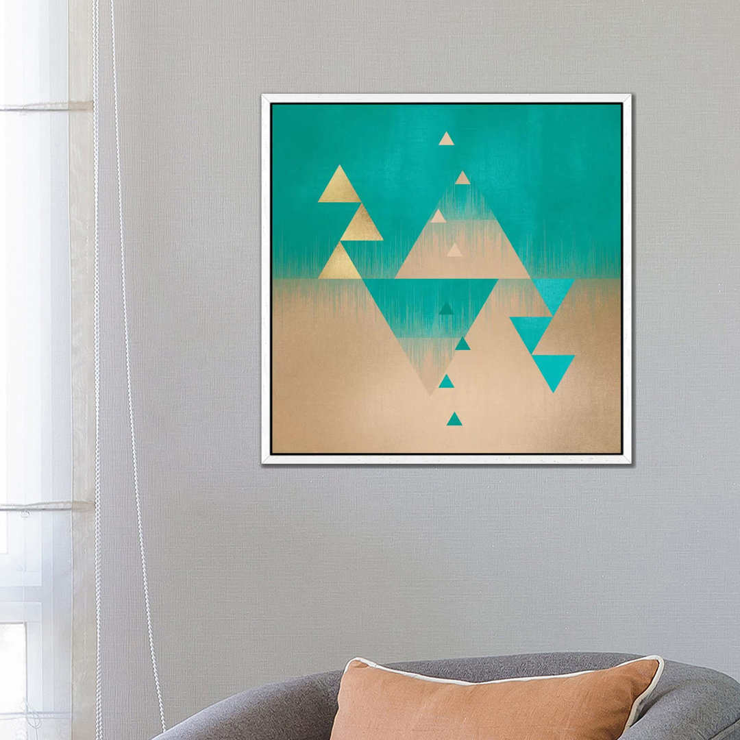 Pyramiden von Elisabeth Fredriksson - Galerie-umwickelte Leinwand Giclée auf Leinwand