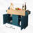 Rectangular Extendable Dining Table with 2 Drop Leaf for 4-1128554087