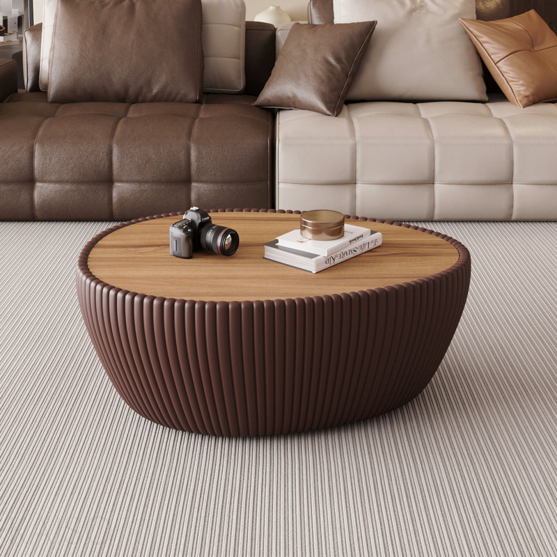 Table basse en forme d'œuf Goose, Coffee