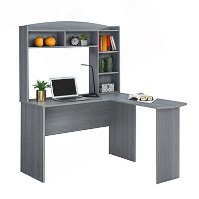 Bureau moderne en L avec huche
