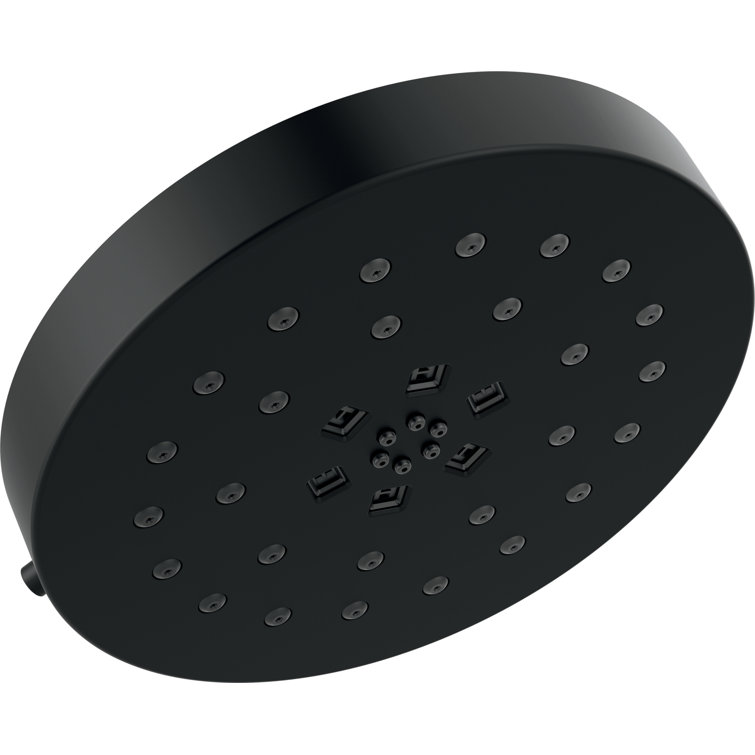 4-Setting Multi Function Fixed Shower Head with H2Okinetic Technology