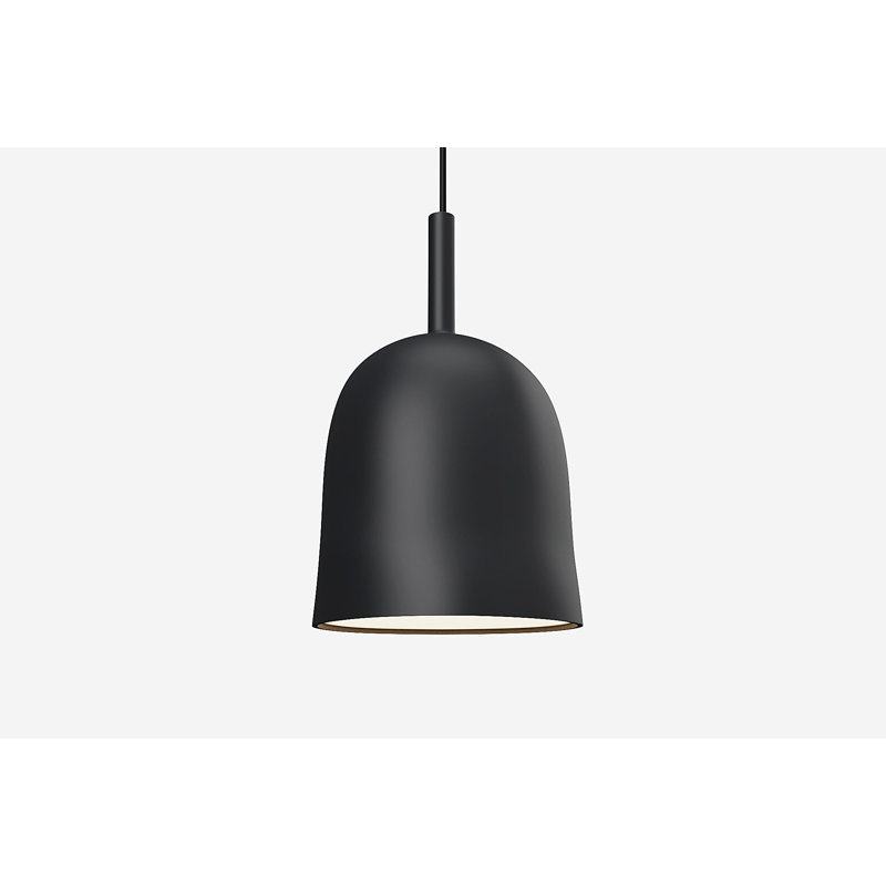 Vessel Pendant Light, Carbon, 18.5'' H x 9'' W x 9'' D, Black
