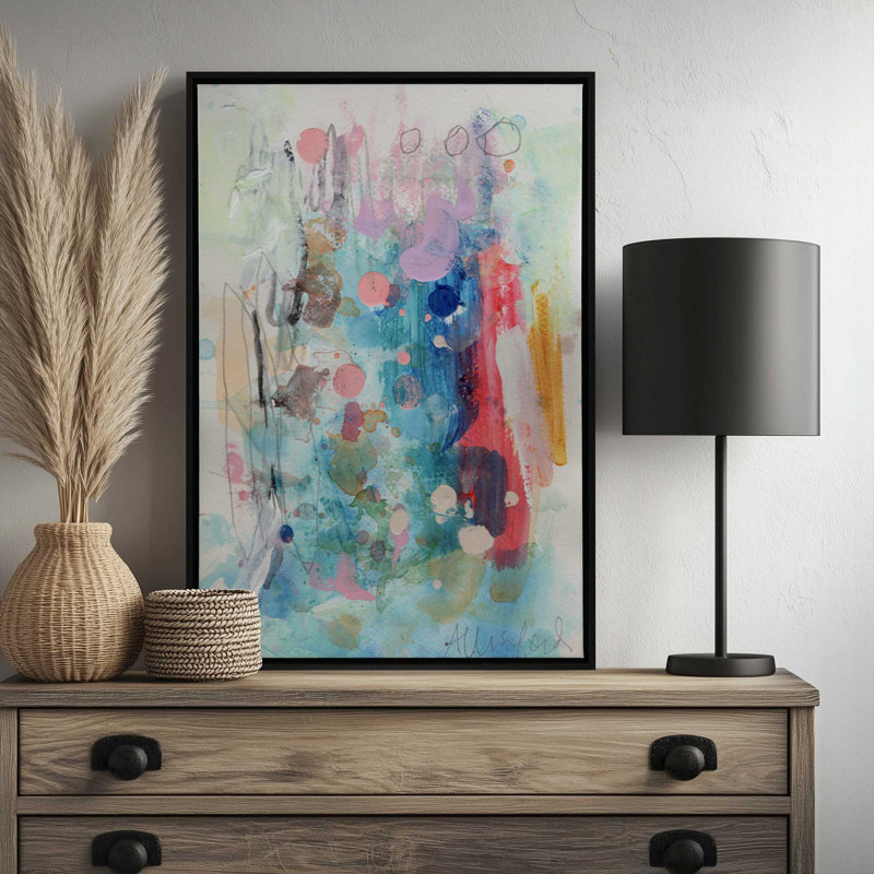 Oceans Space by Allison Ford Canvas Art Print, 12" H x 8" W, Wrapped Canvas, Does Not Apply