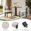 Chaise d'appoint rembourrée (ensemble de 2)-777111218