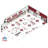 Mobile Stool Table - Rectangle - 4 Stools