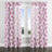 Boho Window curtains - Floral Bahadur Grommet Curtain - 1 Panel-1069588887-1069588886