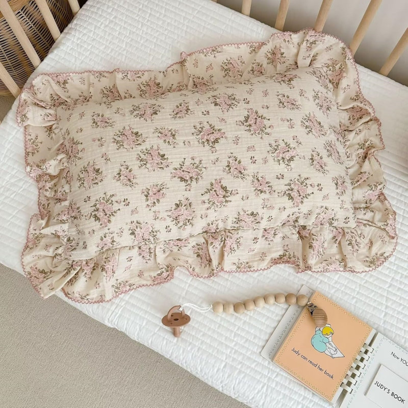 Taie d'oreiller mignonne en coton pour enfants