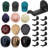 12-Pack Cowboy Hat Rack, Plastic Wall Hook