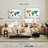 Aliaz Modern Abstract World Map-107716123