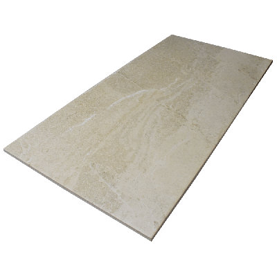 Sandstone Beige 12" x 24" Porcelain Stone‑Look Floor & Wall Tile