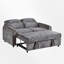 Canapé-lit gigogne escamotable avec dossier réglable, poches de rangement et ports USB-1307766627