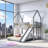 Twin Over Full Bunk Bed With Full-Length Guardrail-227259703