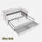 Tanikia Upholstery Daybed with Trundle, Pocket and 2 Drawers-692486196