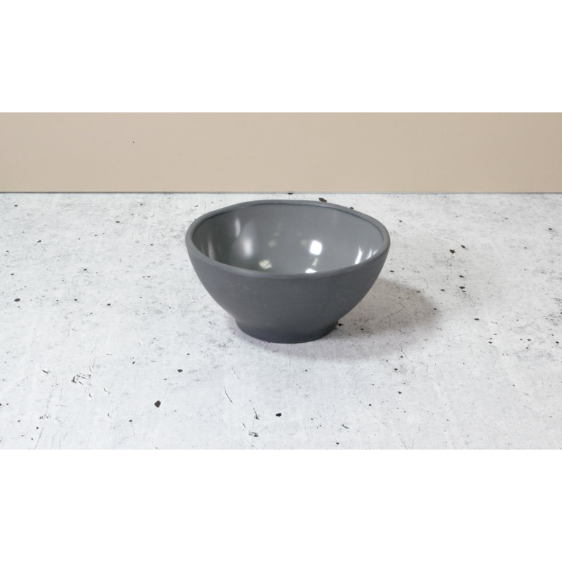 Marl 2 Piece Melamine Cereal Bowl Set, Grey