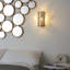 Edie Steel Flush Mounted Sconce